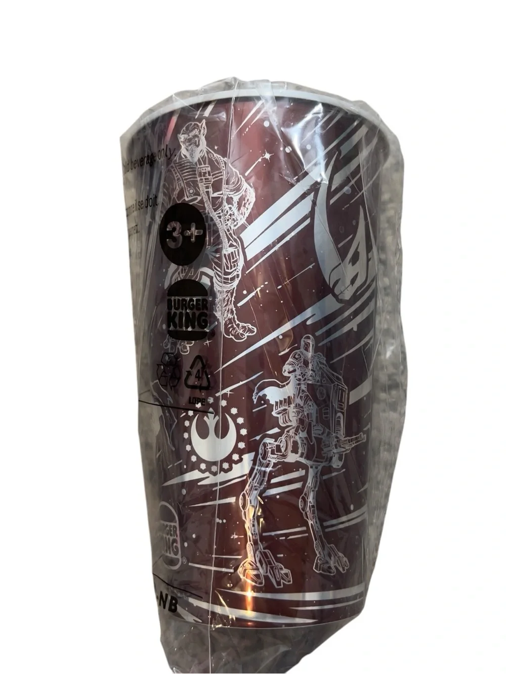 Burger King Star Wars Mandalorian Grogu Plastic Collector Cup 2026 Limited 30oz
